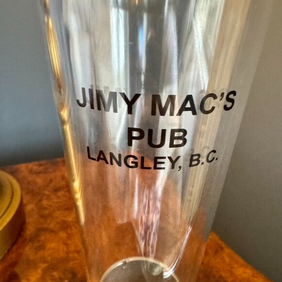 Jimy Mac's Pub Langley, BC Beer Glass - Picture 2 of 7